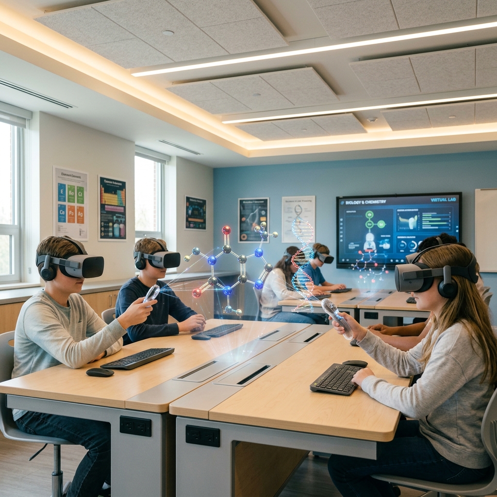 VRealab VR STEM Classroom Immersive Learning